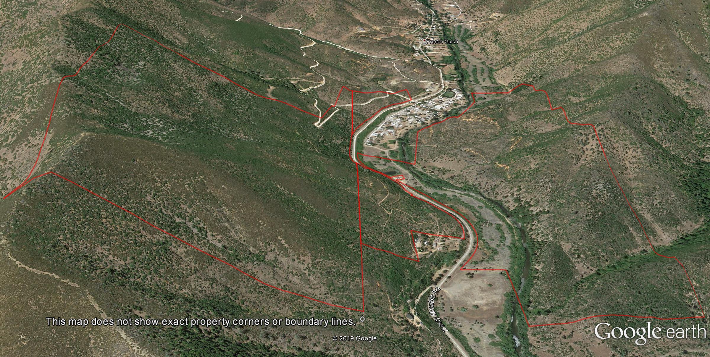 Shasta County Land For Sale 398 + Ac Trinity Mountain Road, French
