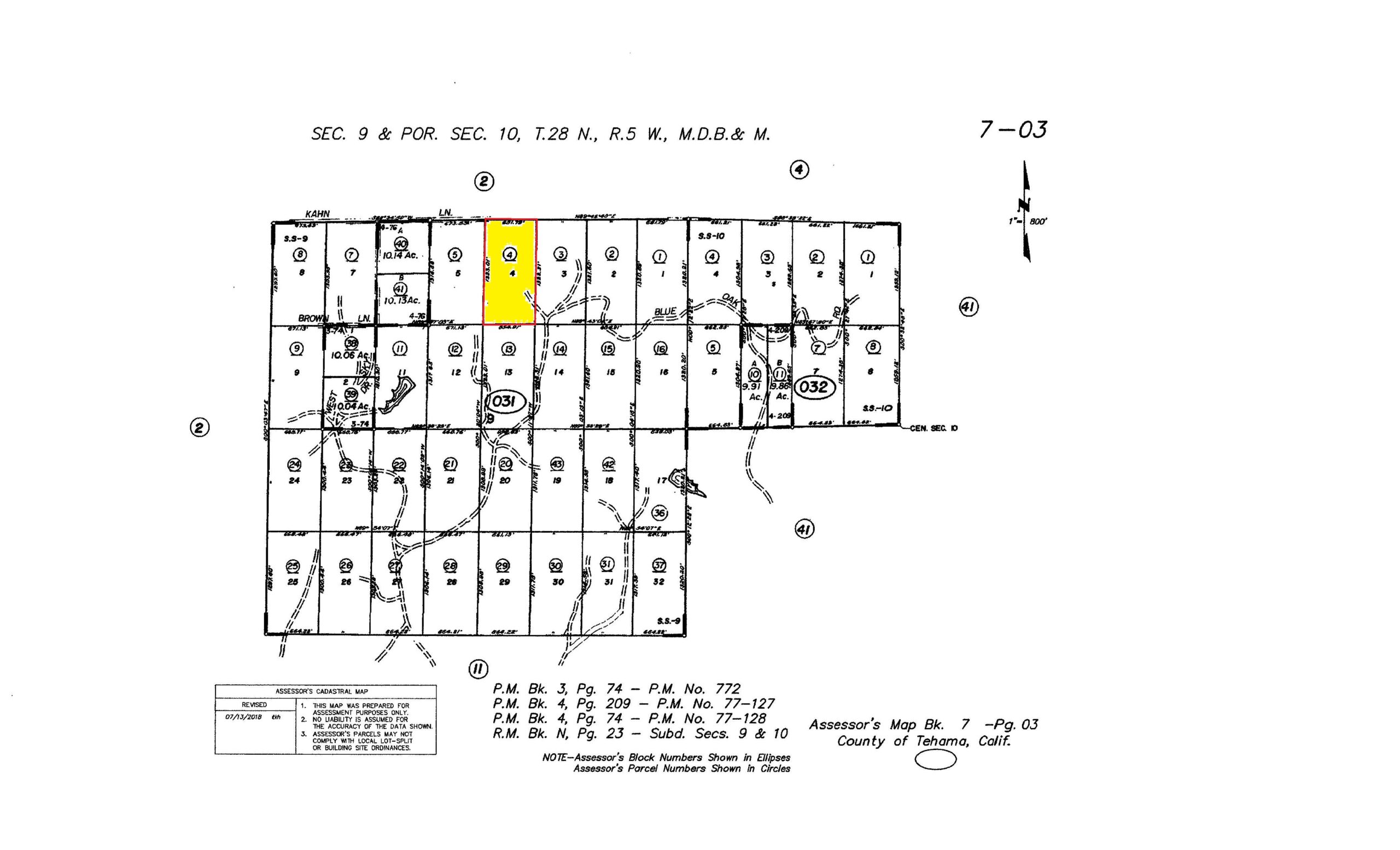 Tehama County Land For Sale 16295 Kahn Rd Cottonwood, CA 65,000 Shasta