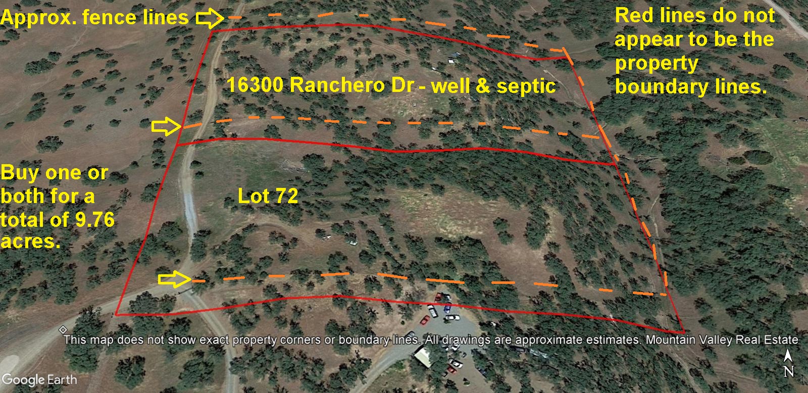 Tehama County Land Lot 72 Ranchero Dr, Red Bluff, CA 55,000 Shasta