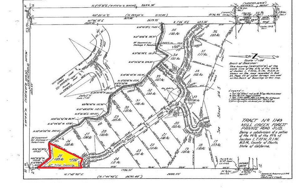Shasta County Land For Sale 1 + Acre Lynda Lane, Oak Run, CA